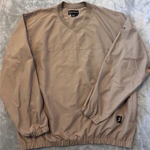 Men's Large FootJoy Performance Pullover Windbreaker Golfing Jacket-Excellent!
